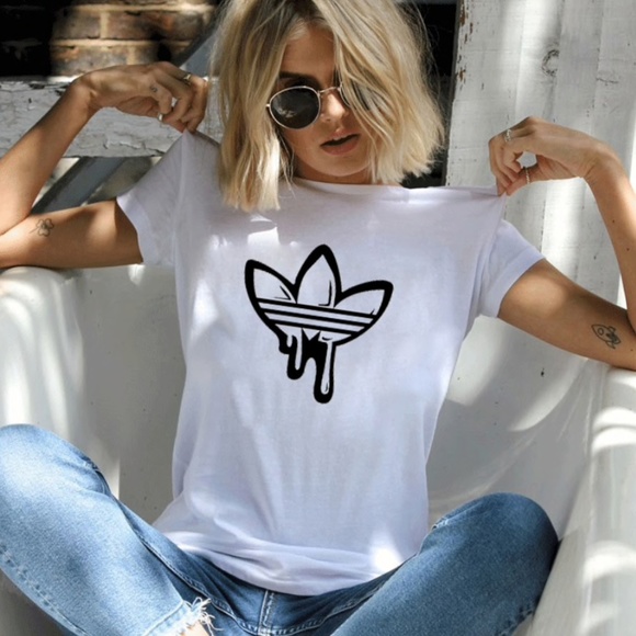 Tops - New White Drippin T-Shirt